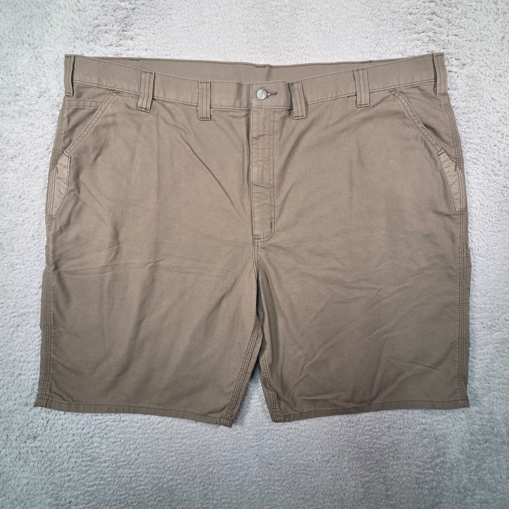 Carhartt Canvas Shorts Mens 48 Tan Relaxed Fit Workwear Utility Iconic Gorpcore